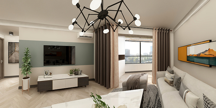 丶苏静design-LLL-装修设计方案