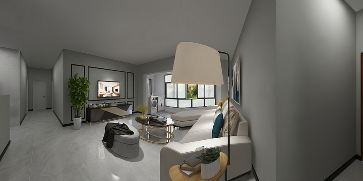 真诚装饰屈莎-苏家河3-1-1101-装修设计方案