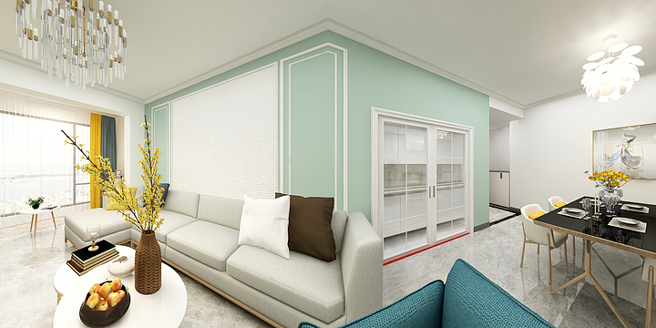 维意硬装-万豪水晶湾9栋1401(1)-装修设计方案