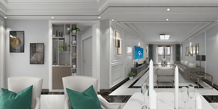 如墨-三室1-装修设计方案