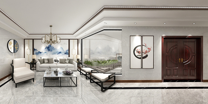 SHICHUHAN-新中式|华泰新村7区7排3号-装修设计方案