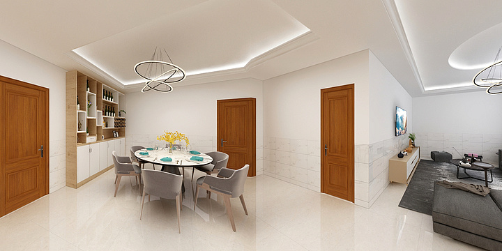 G依然微笑G-东胜自建房-装修设计方案