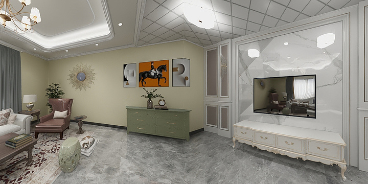 志远008-柳街欧式-装修设计方案
