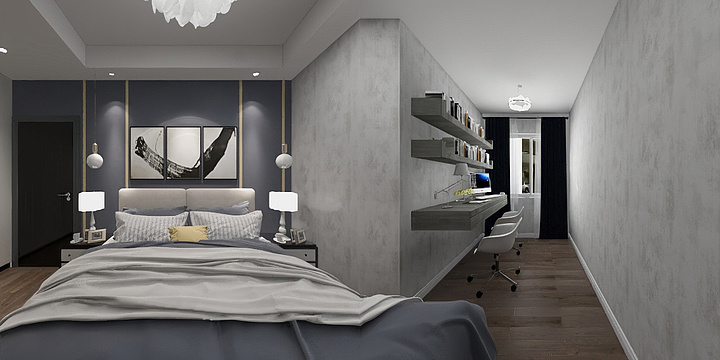 艾菲尔设计丶-阳城龙庭-装修设计方案