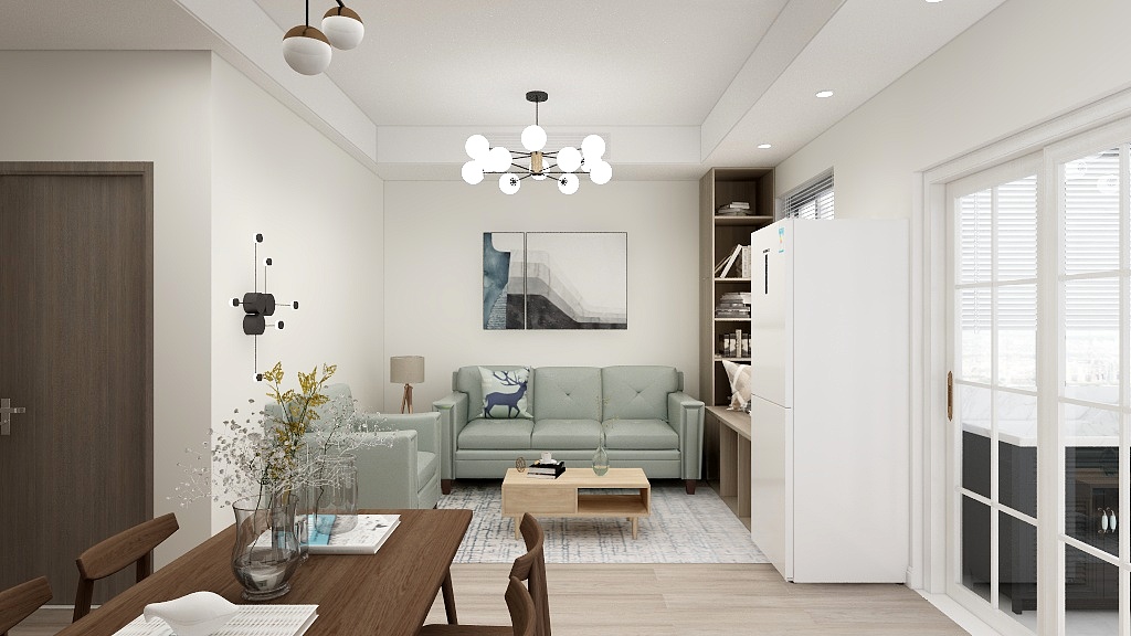 吃糖小野蛙-昆仑橡树园-装修设计方案