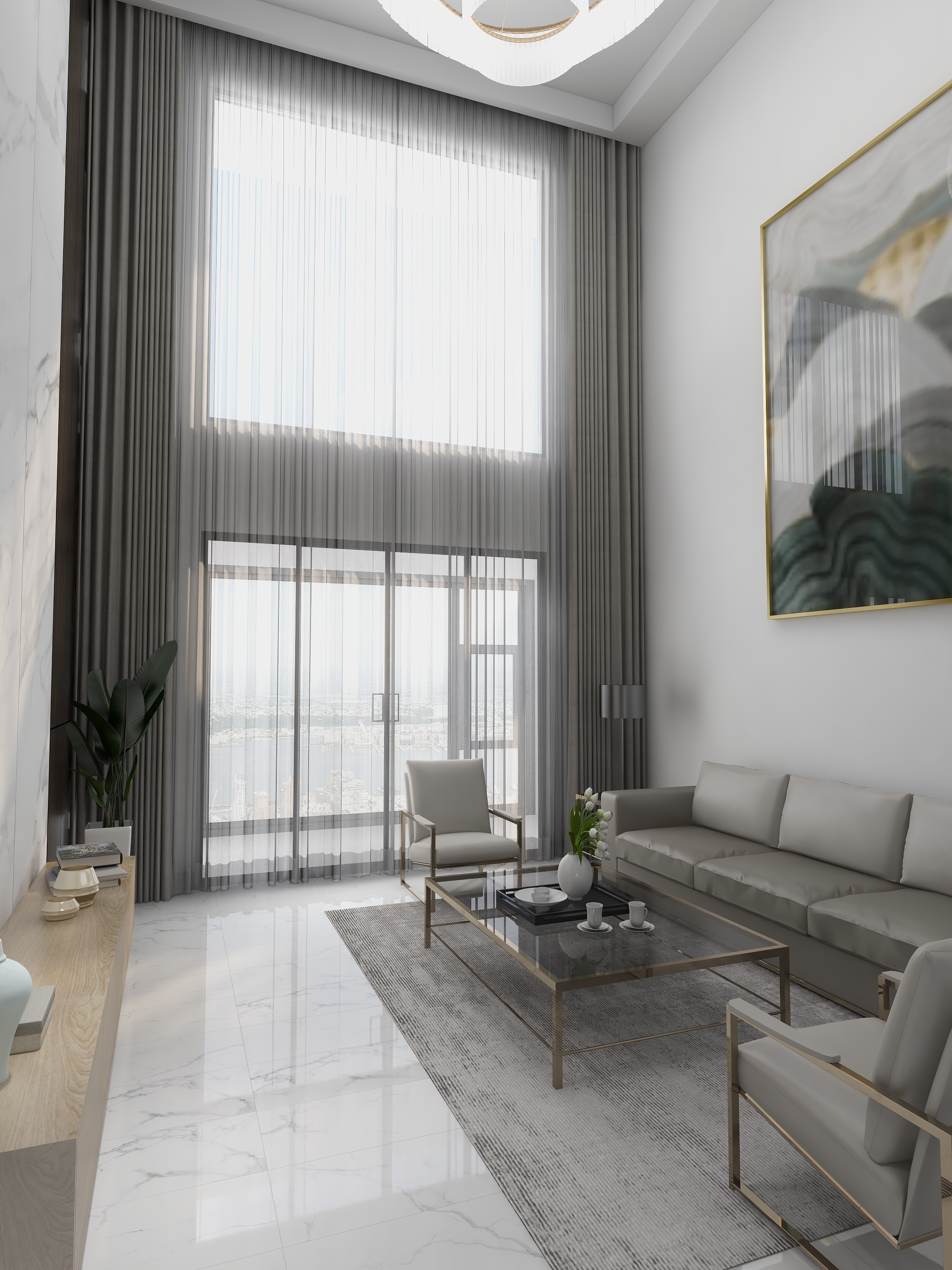 欧雅软装大丰店-印象康桥17#605-装修设计方案