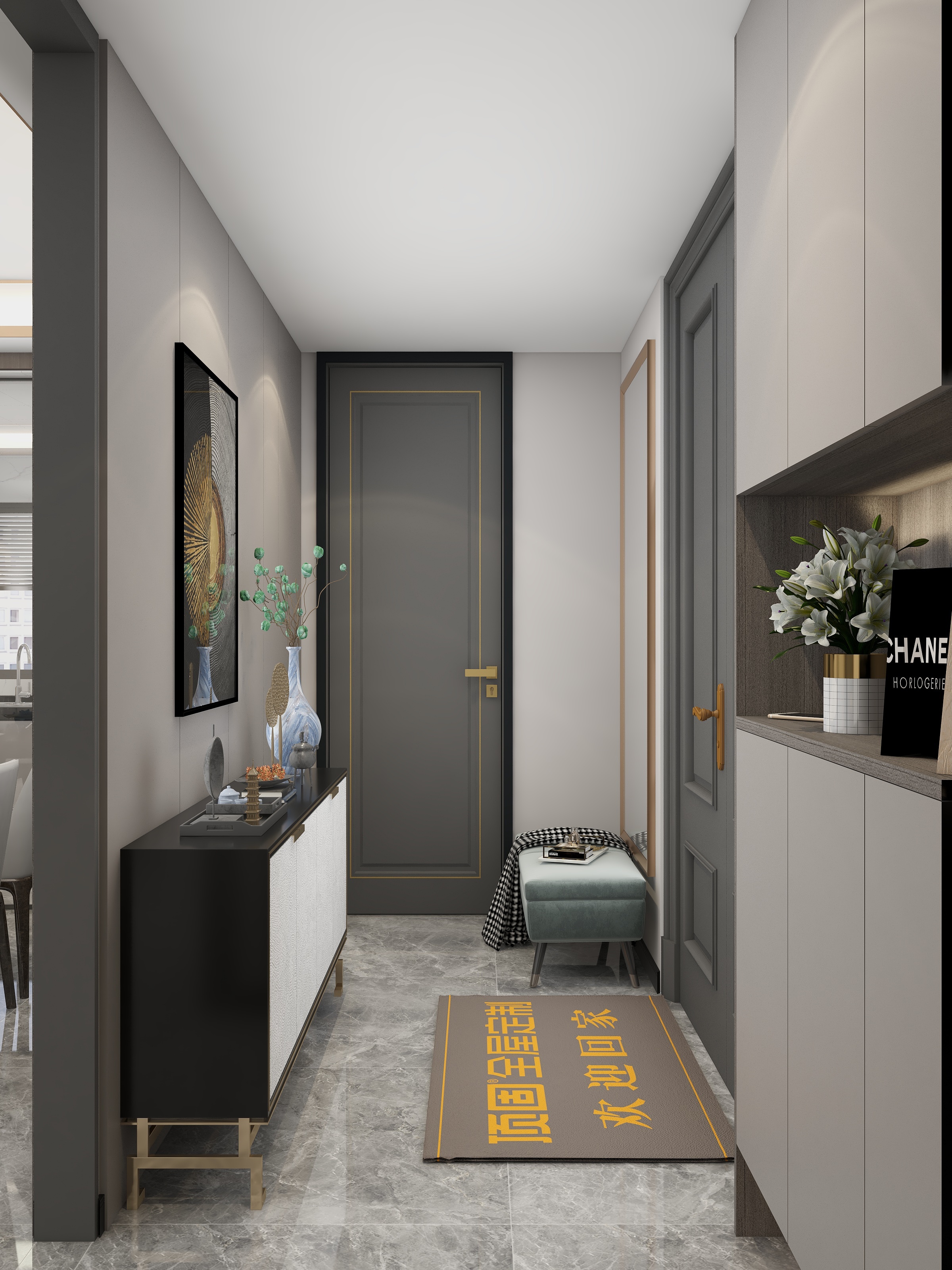 姜丨设计-保利五月花装修效果图