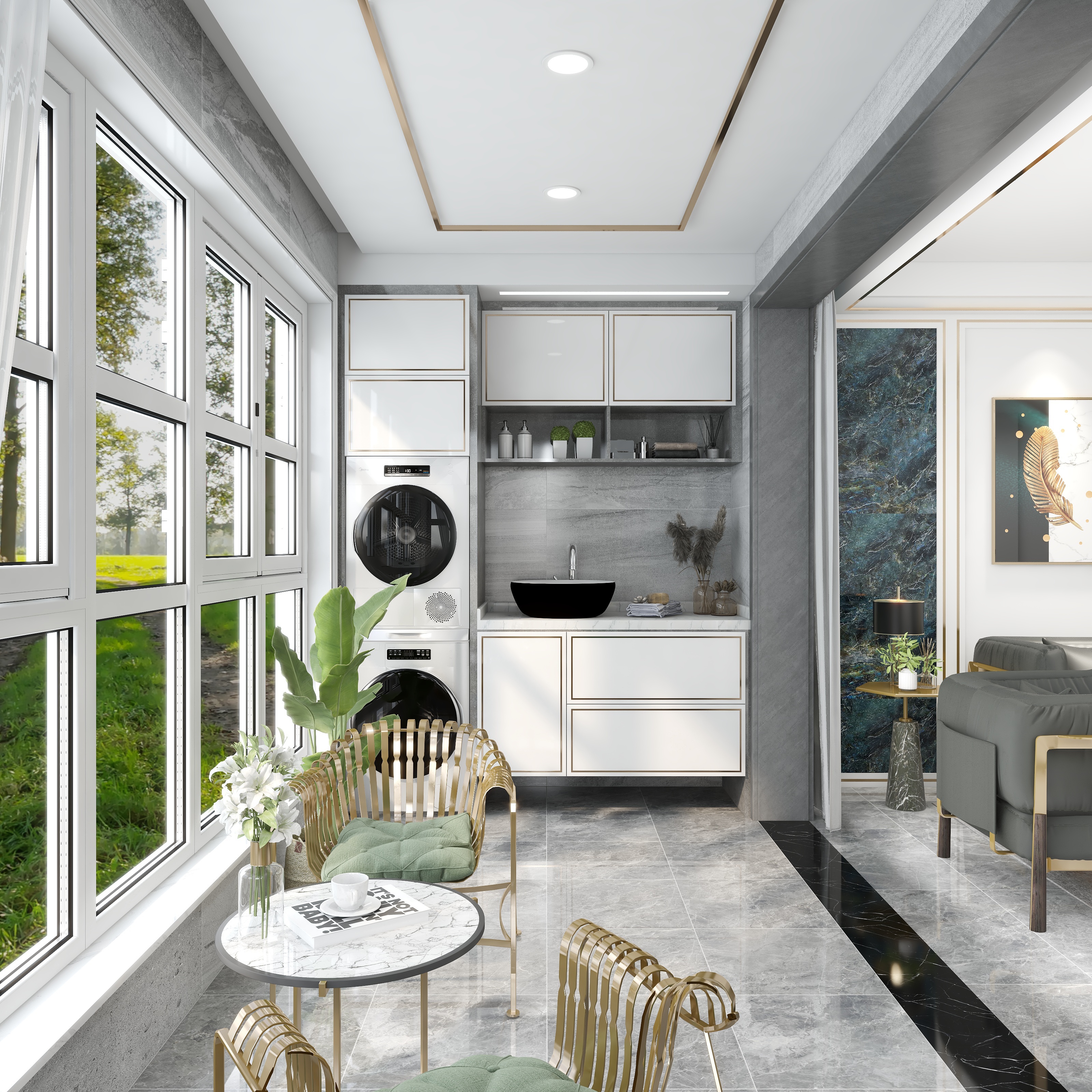 左世帅-FUN空计划-【素嬅乌月】-装修设计方案