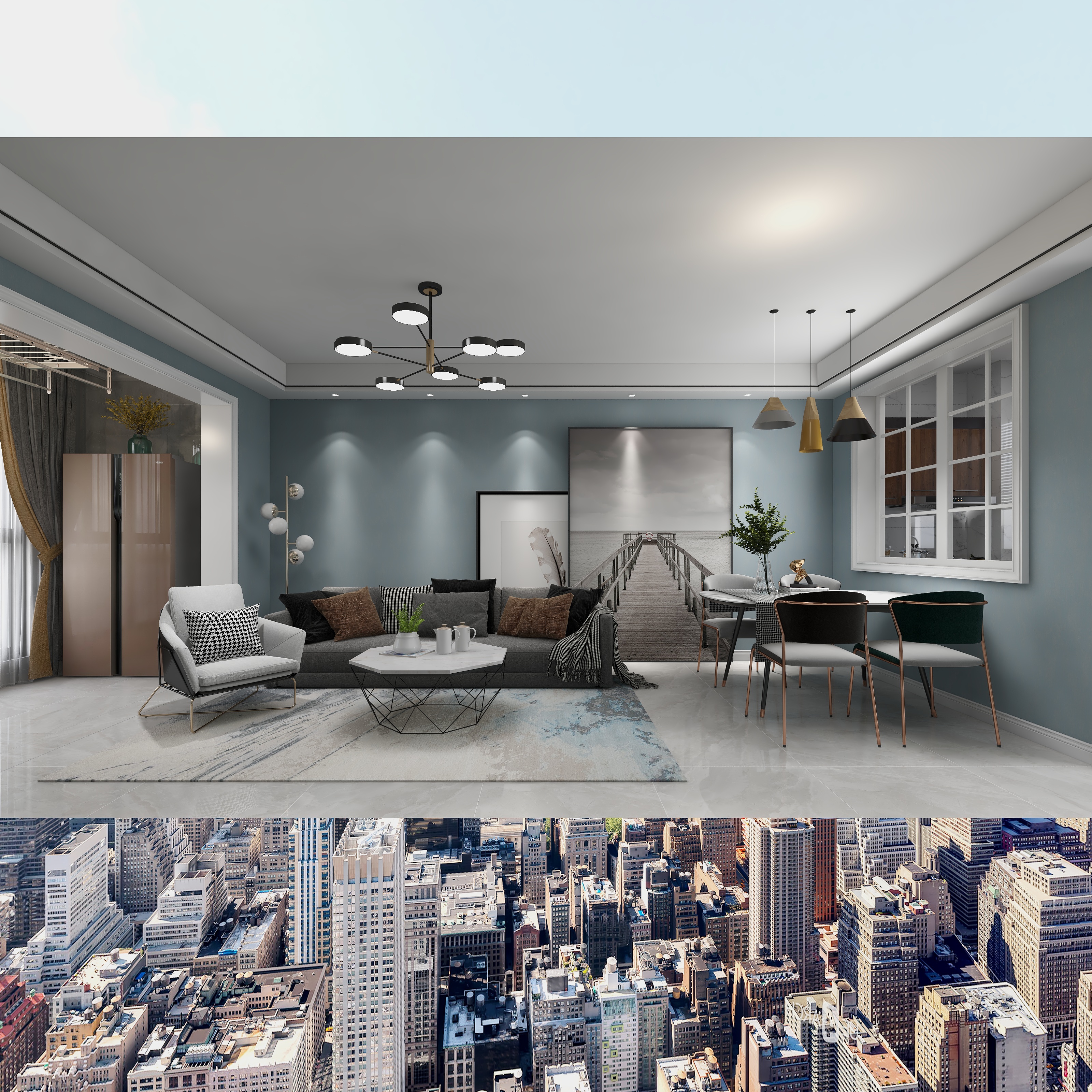 全案设计师9-盛苑景城-装修设计方案