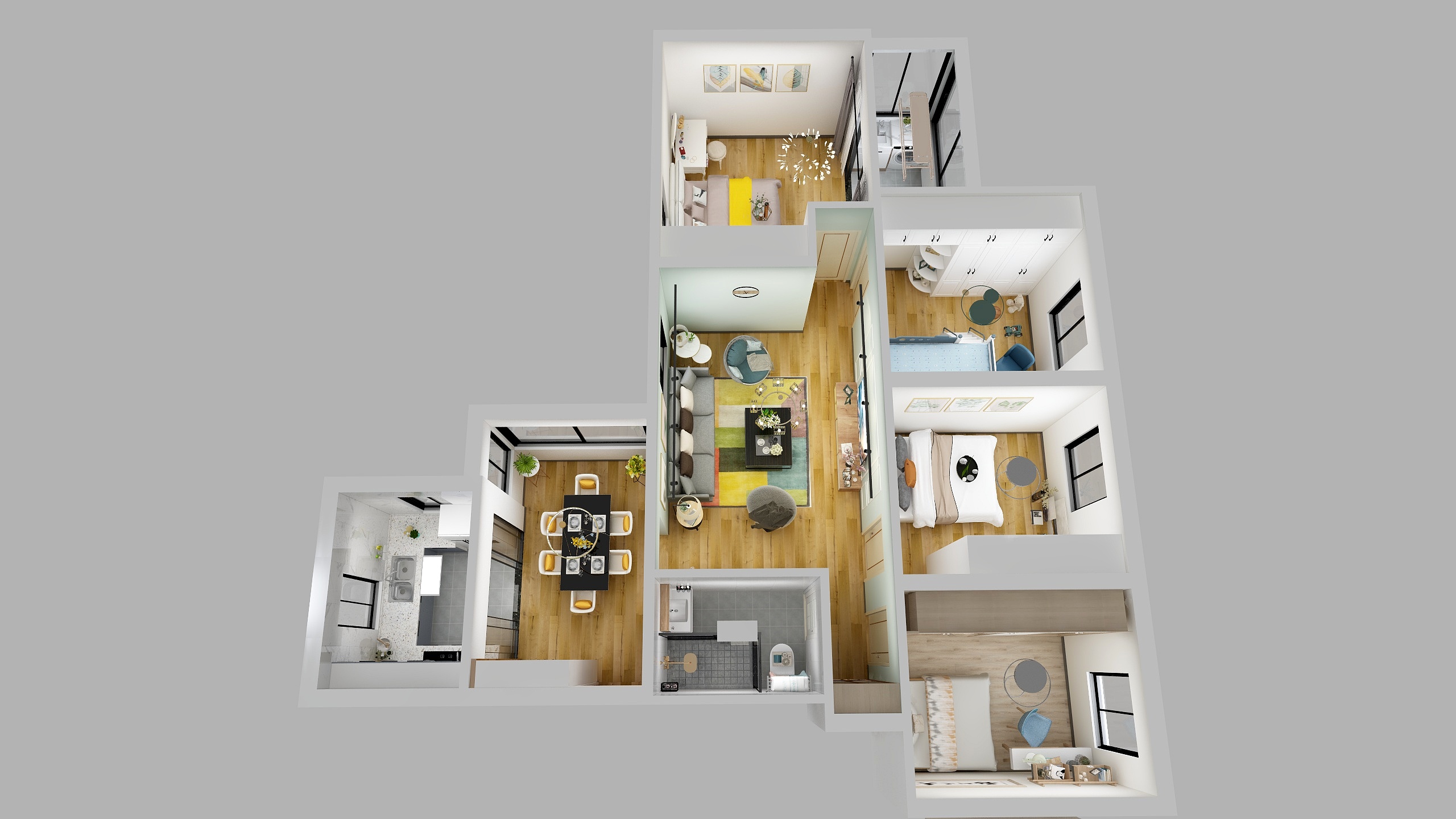 李贤聪456-周先生唐小姐雅居-装修设计方案