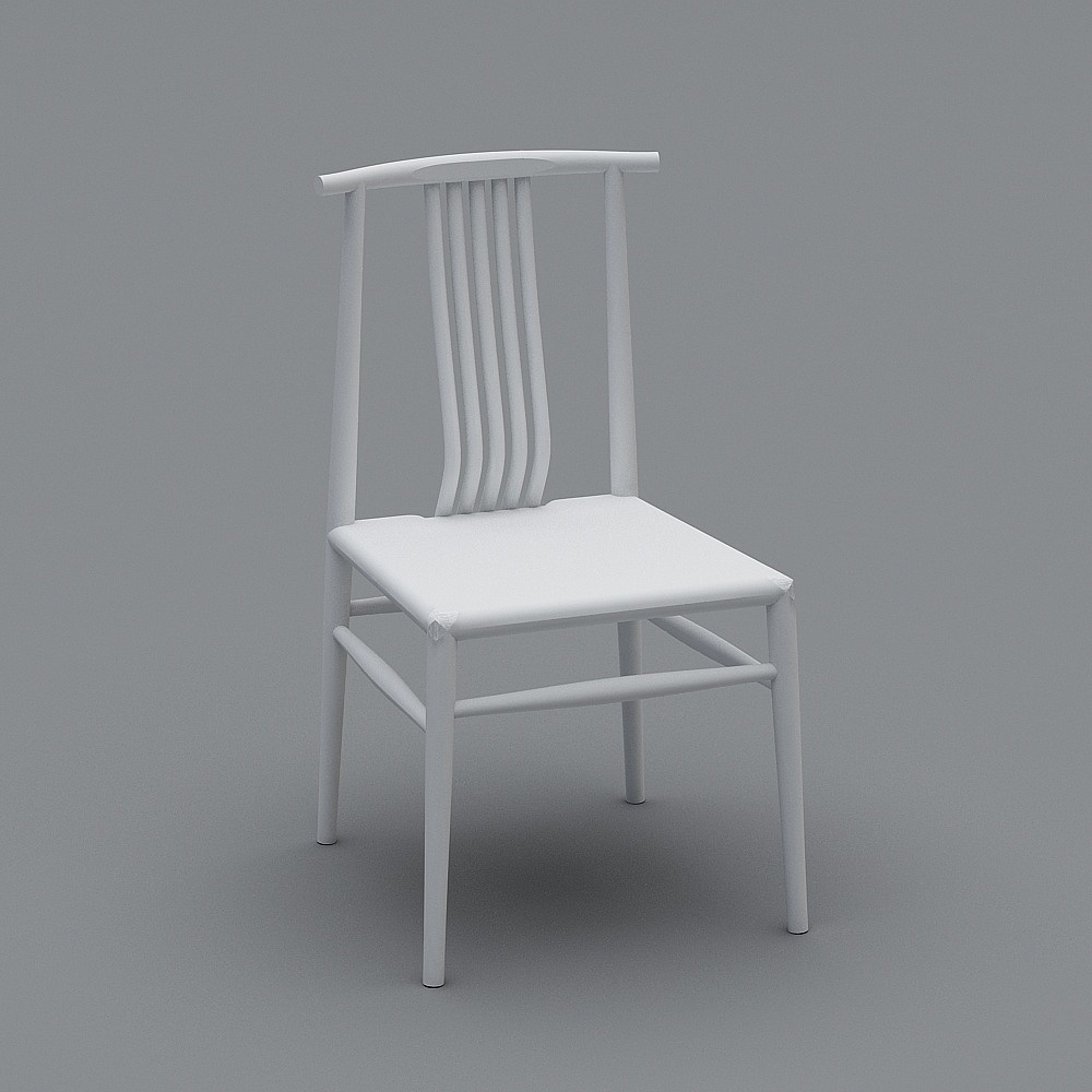 玲珑餐椅3D模型