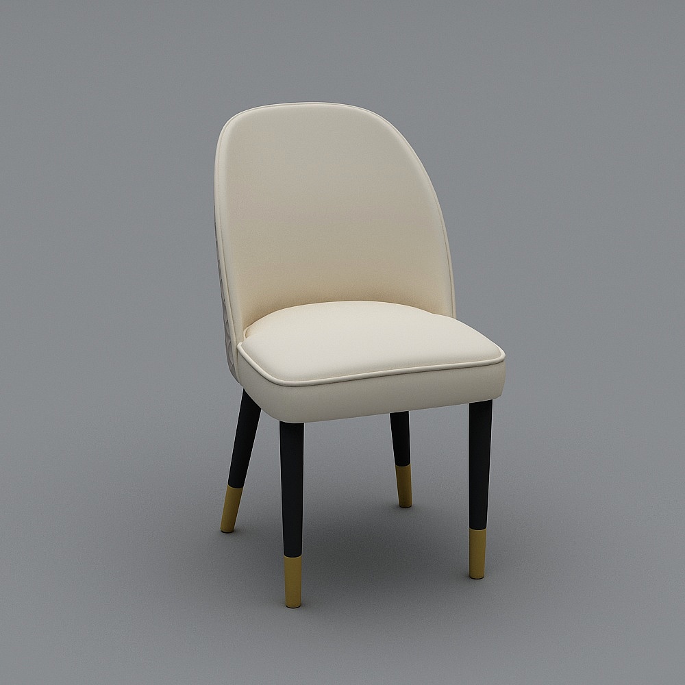 餐椅3D模型