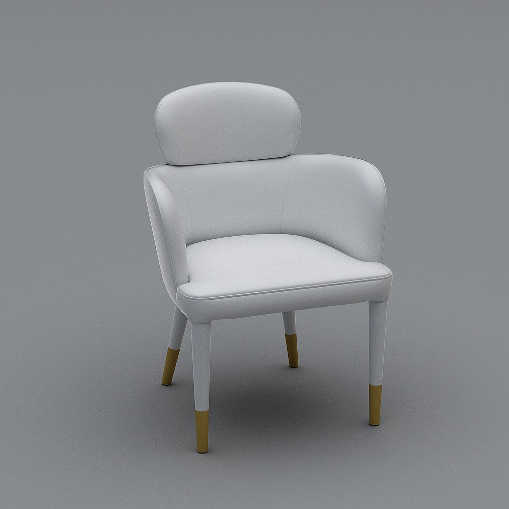 餐椅3D模型