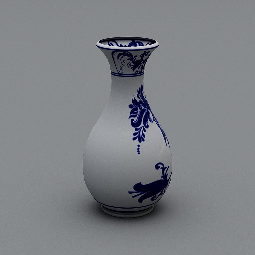 白瓷瓶