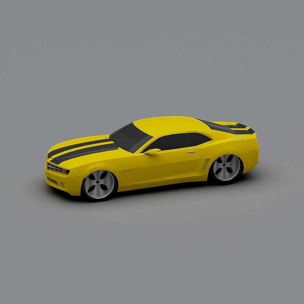 科迈罗玩具车3D模型