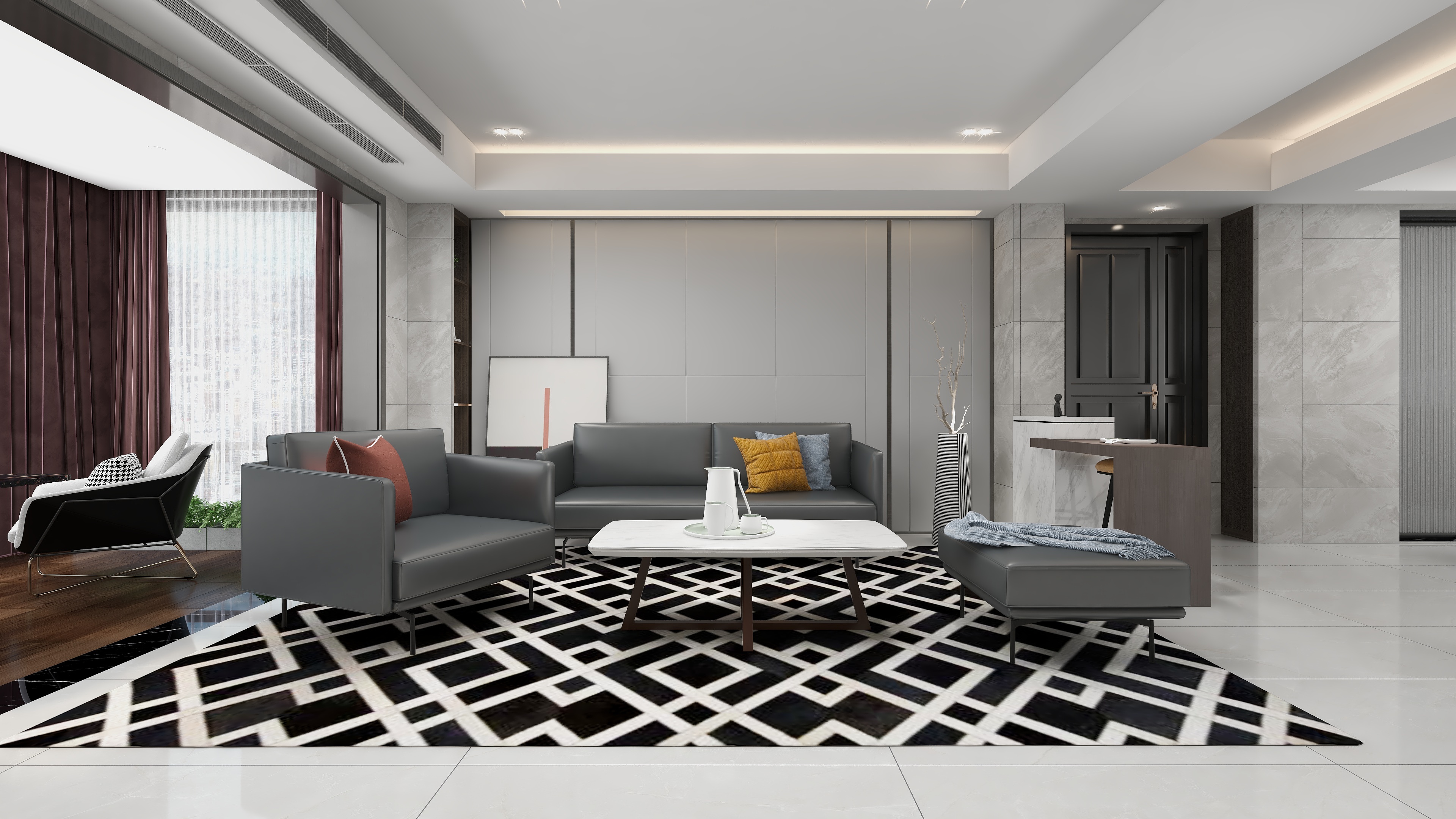 hanseyxu-天禧未来城装修效果图