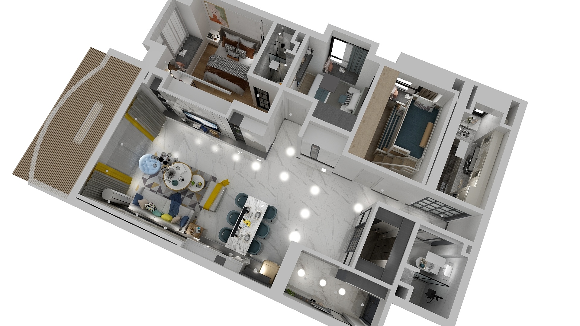 禾匆水-益鹏翠苑-装修设计方案