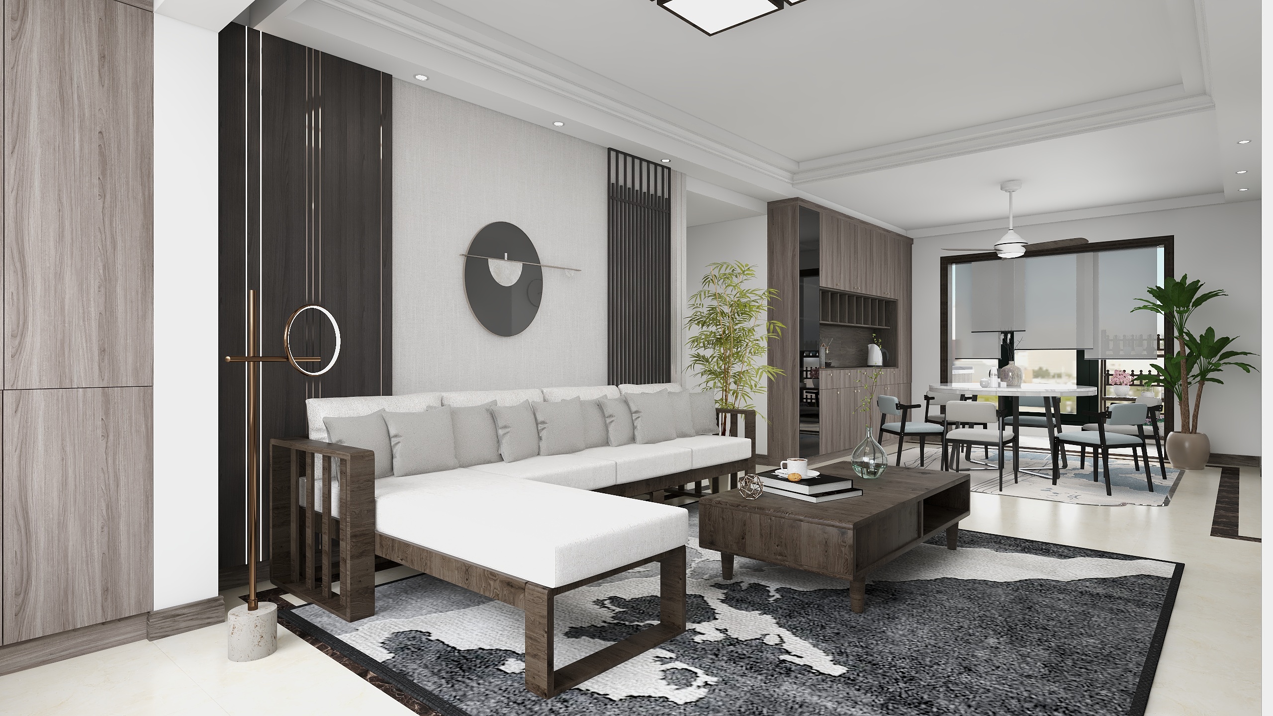 PHXKELEDESIGN-莫府室内改造方案-装修设计方案