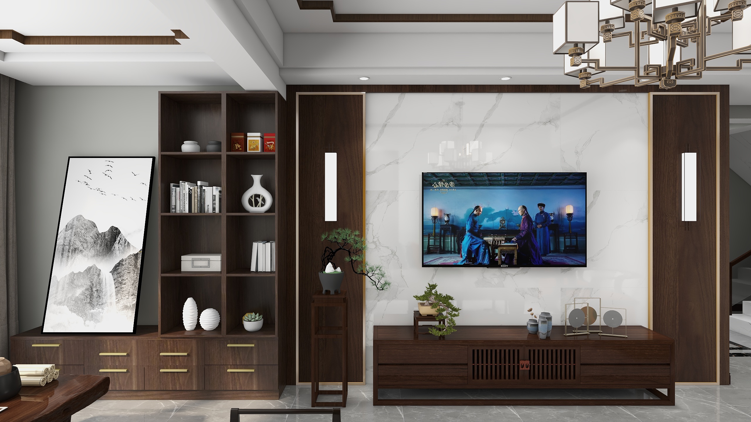 Max设计-一品江南-新中式-装修设计方案