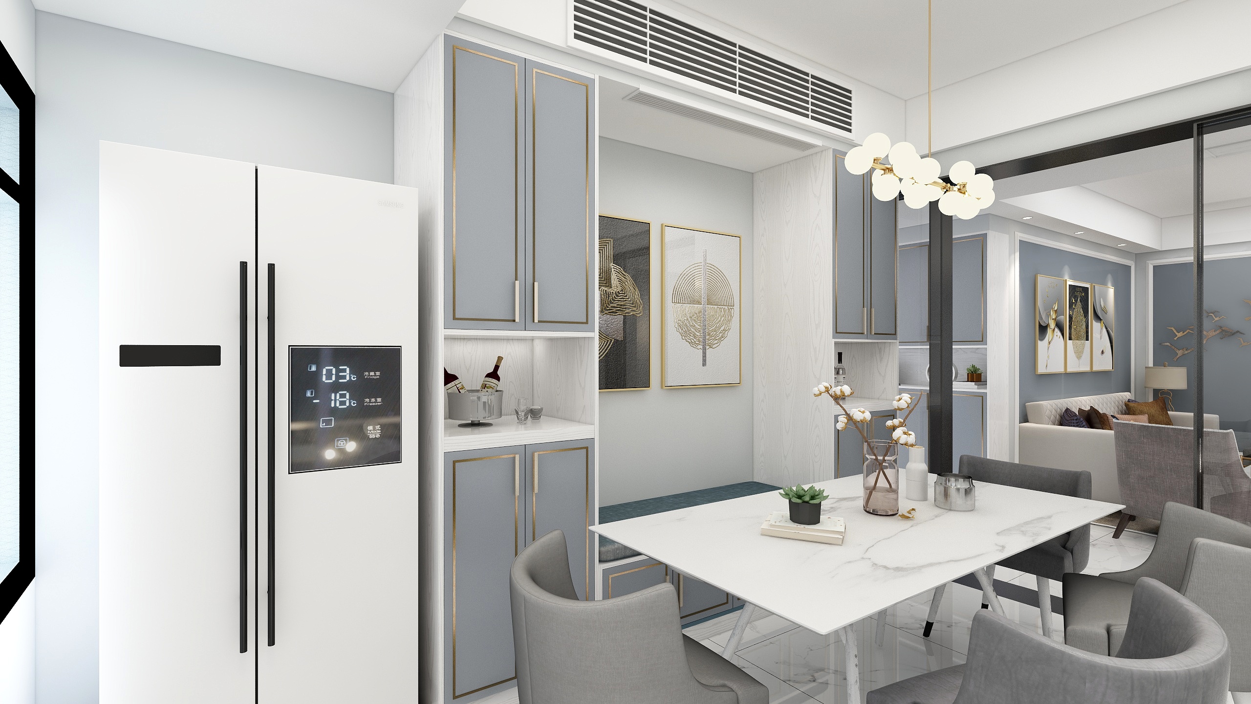 石榴元宝-现代简约装修效果图