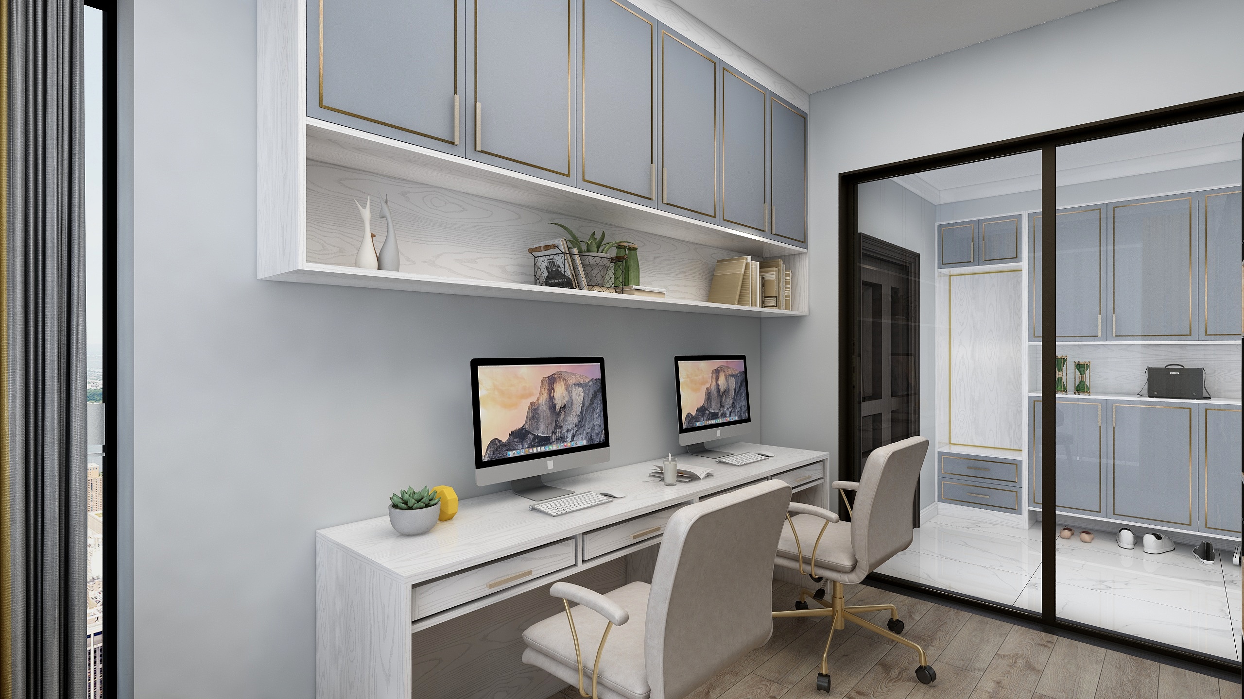 石榴元宝-现代简约装修效果图