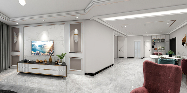 柳春茂-圣和佳苑3-1-602113平米-装修设计方案