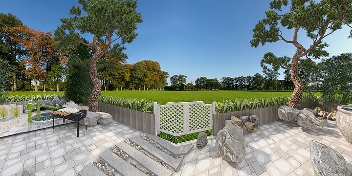 极墨美术-阁老峪-大平米-装修设计方案