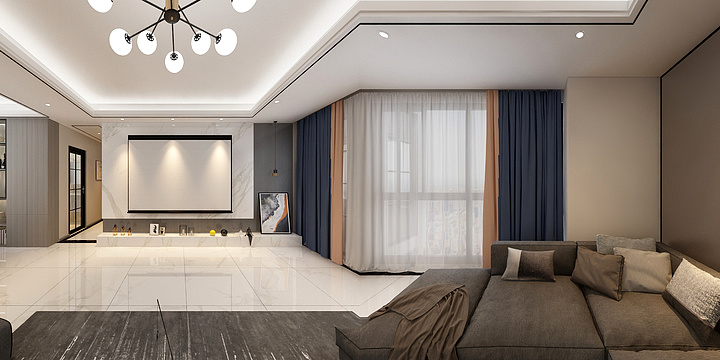 VIP追寻-四季花园陈小姐雅居-现代风格-装修设计方案