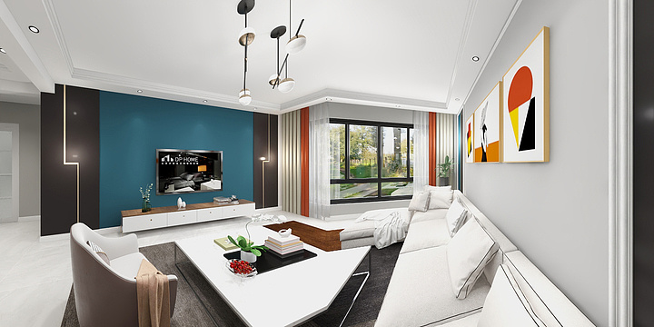 梅设计-中慧97三期8栋208靳先生雅居-副本-装修设计方案