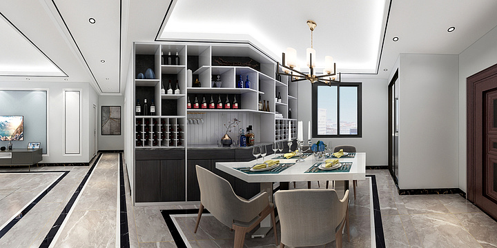 TUYUkkXJ-张海英设计—现代风格-装修设计方案