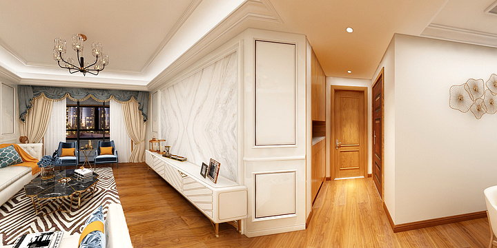 元设计工作室-招商雍华府-装修设计方案