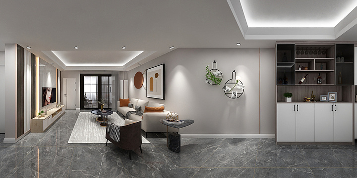 达州定制设计-江湾城6期12-2-31-2李容-装修设计方案