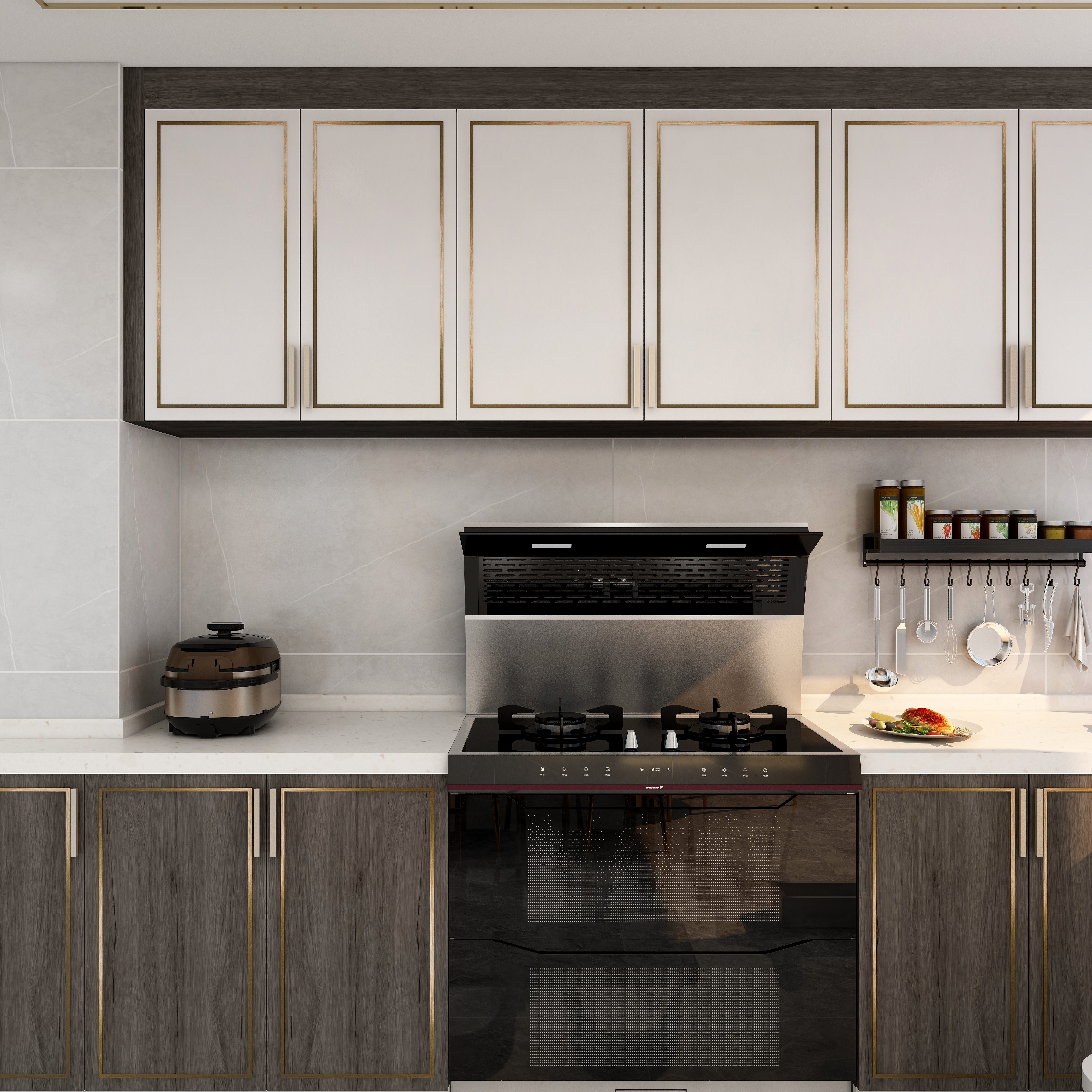 廖远地-山水涧轻奢复式楼-装修设计方案