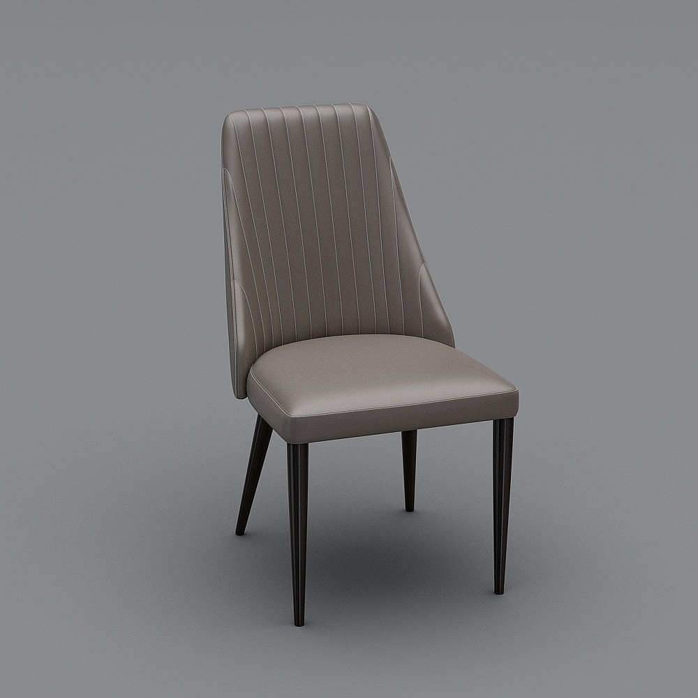 062E餐椅3D模型