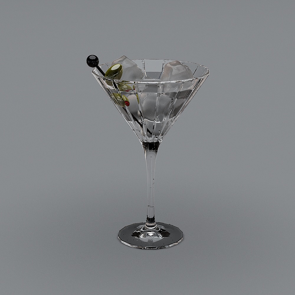 酒杯_013D模型