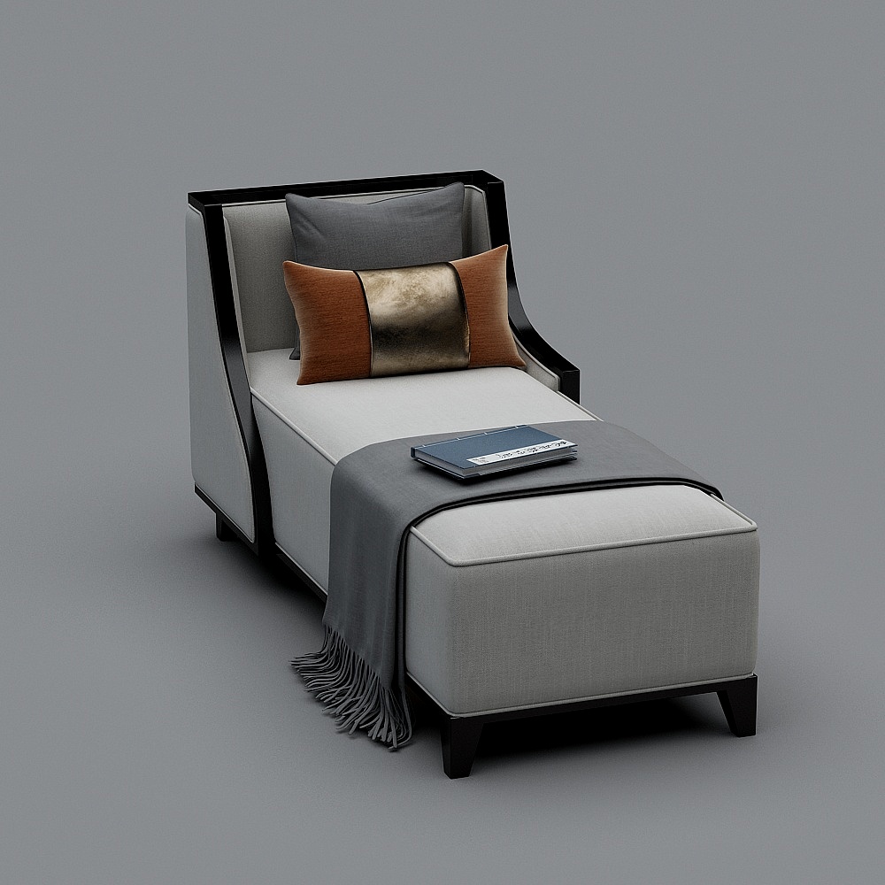 31躺椅3D模型