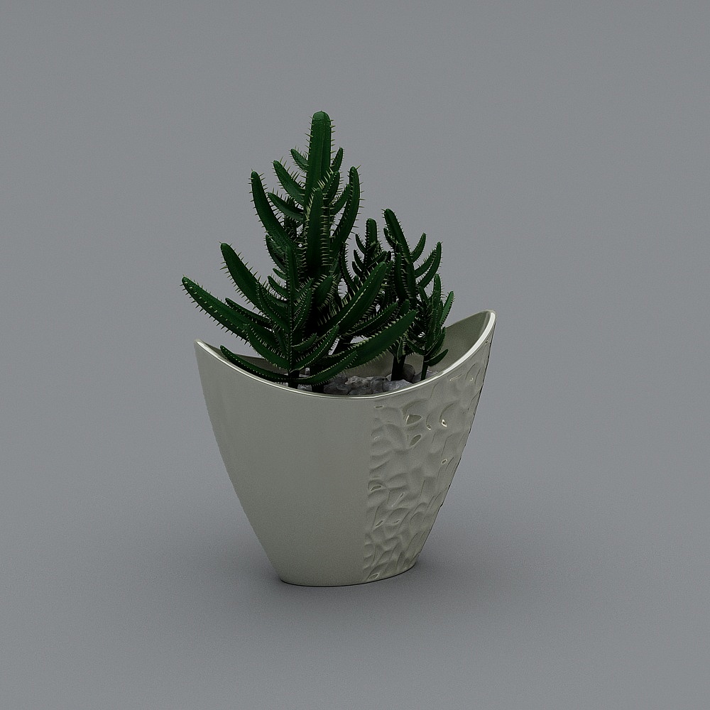 绿植93D模型