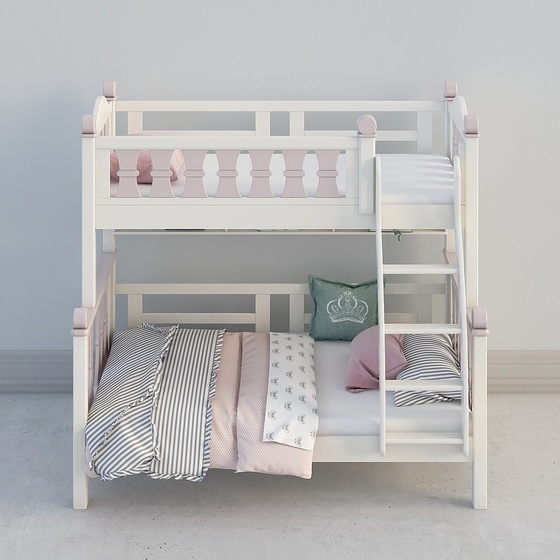 European Bunk Beds,Gray