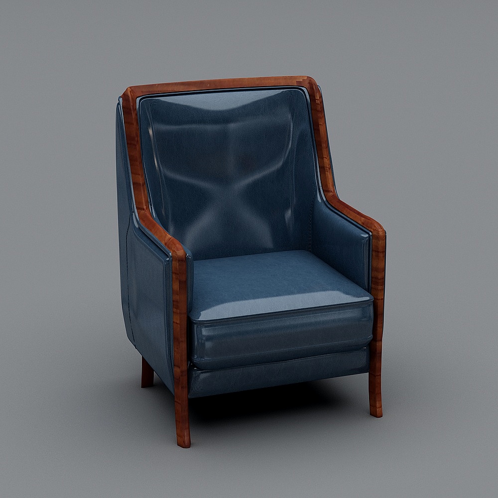 希奢-楷图休闲椅3D模型