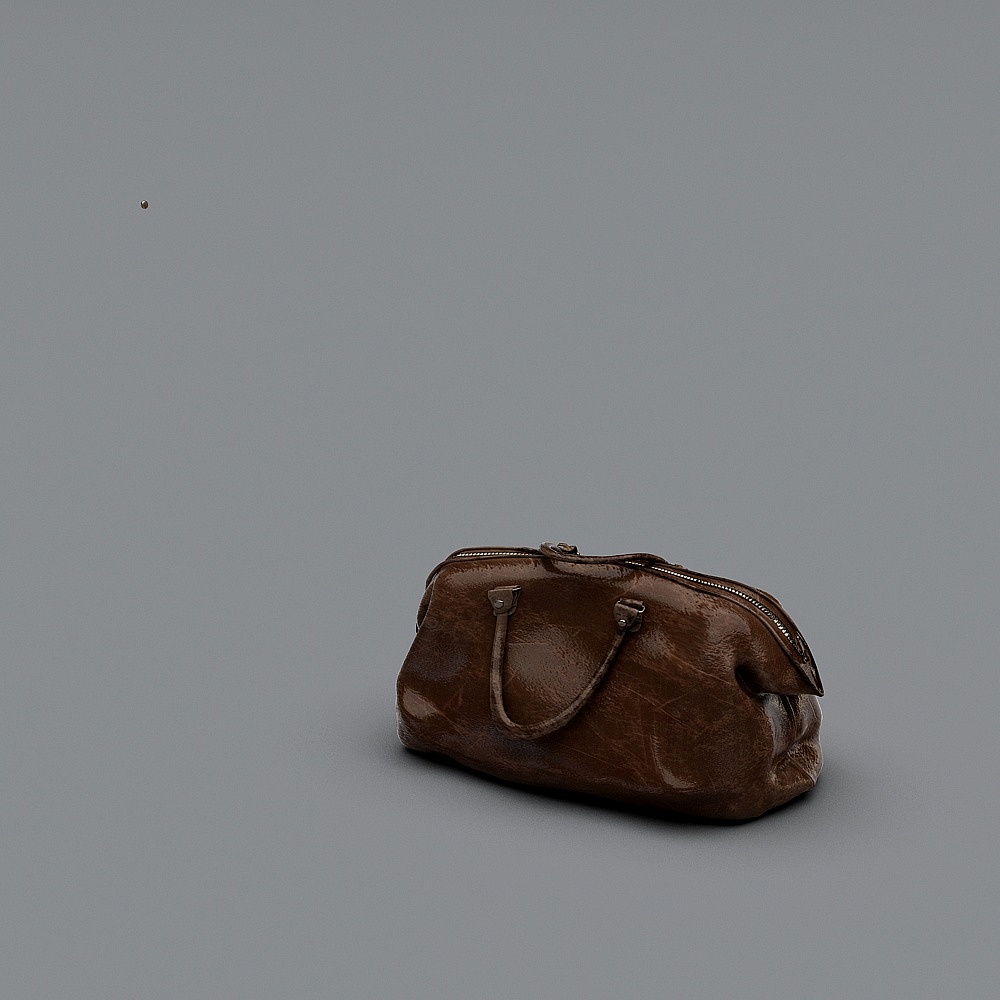 皮包3D模型