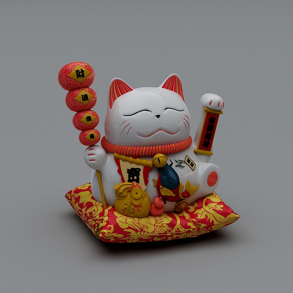 钟晓芹家-招财猫-1