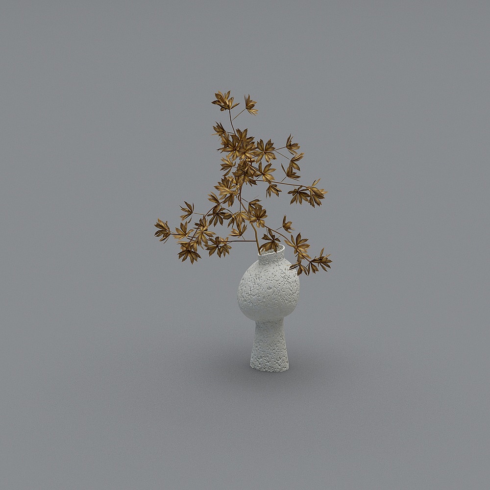 现代-摆件-花瓶-XS3D模型