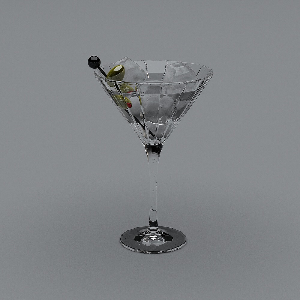 酒杯_013D模型