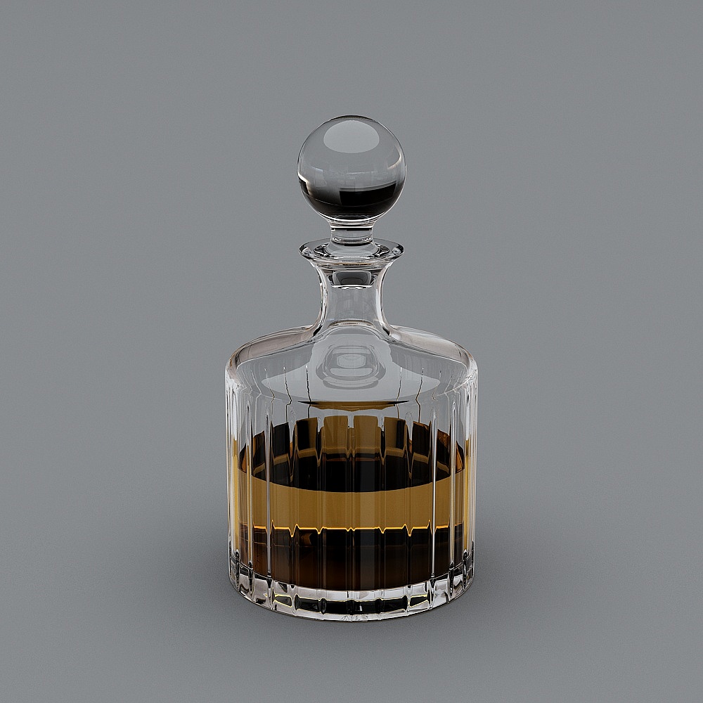 酒瓶_013D模型