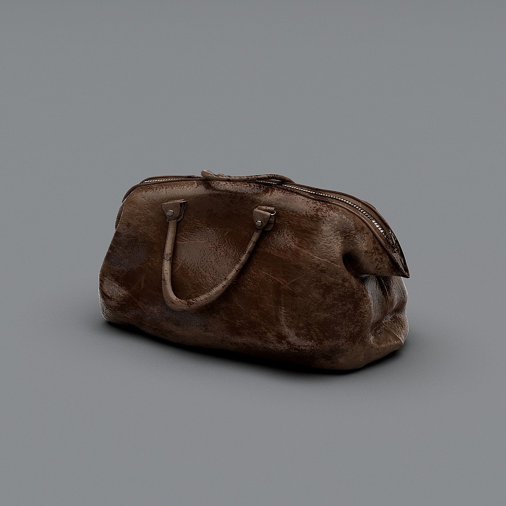 皮包3D模型