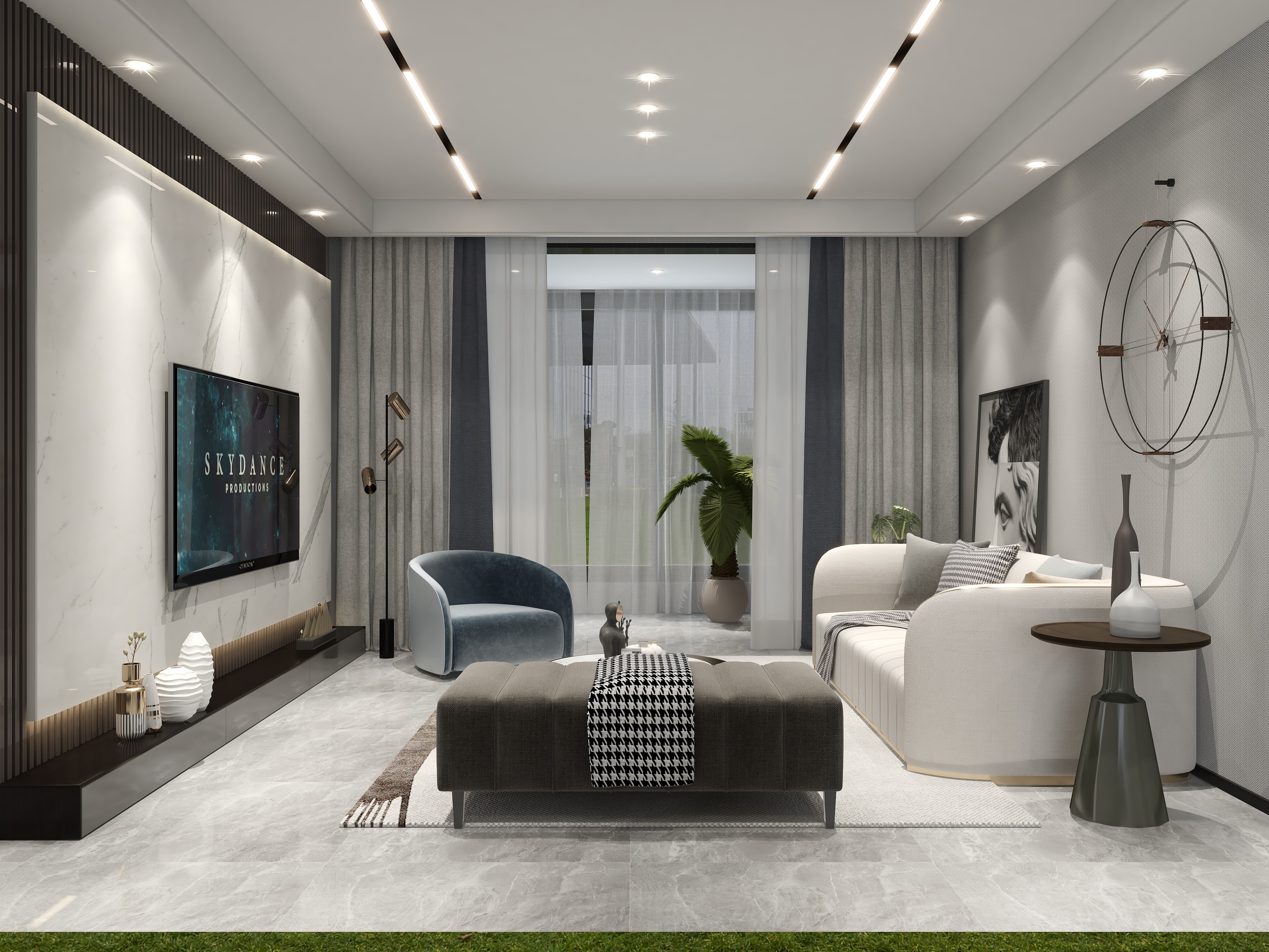 连瑞雪-现代简约装修效果图