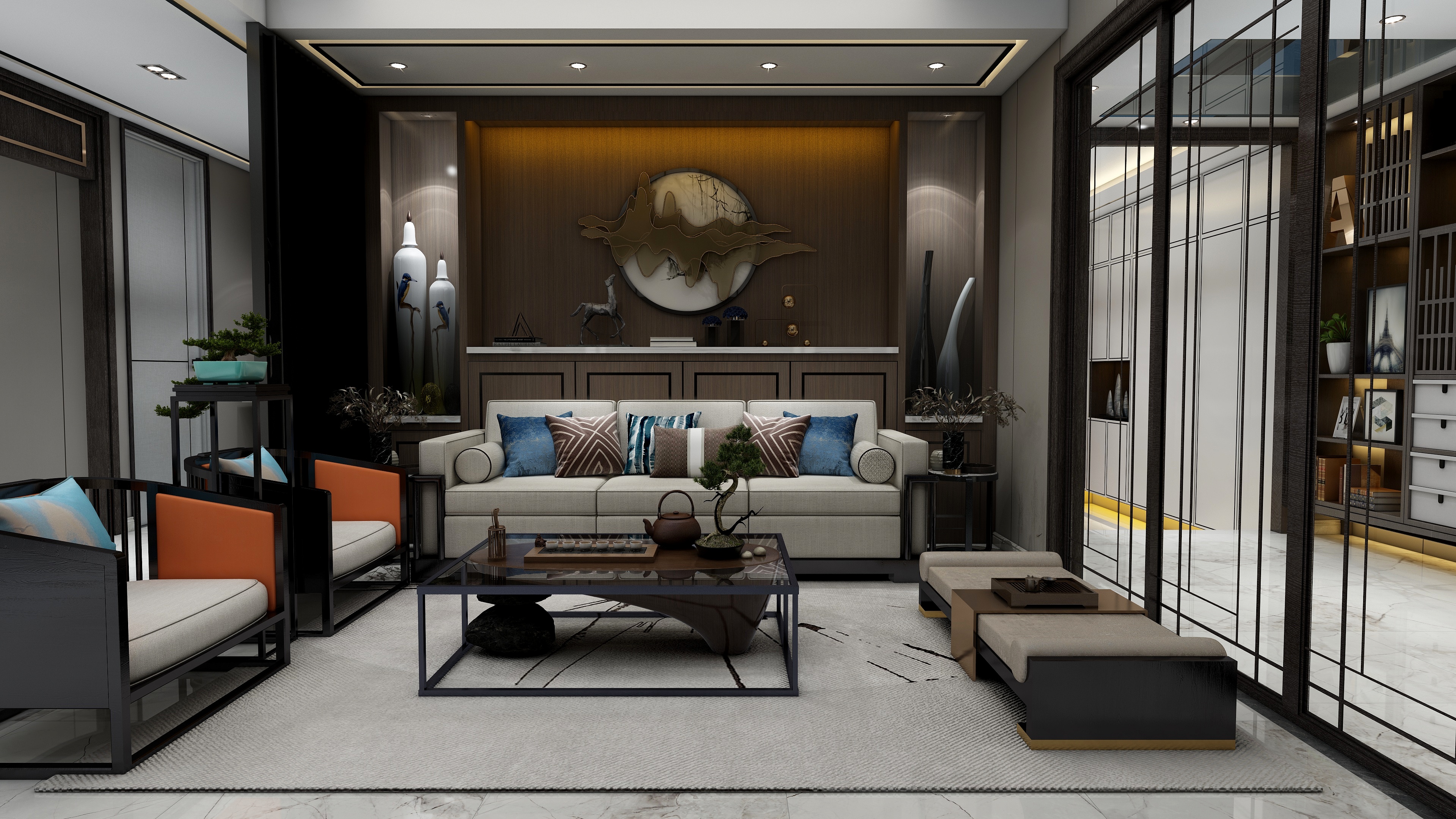 至简名设一张齐周-晨曦微露装修效果图