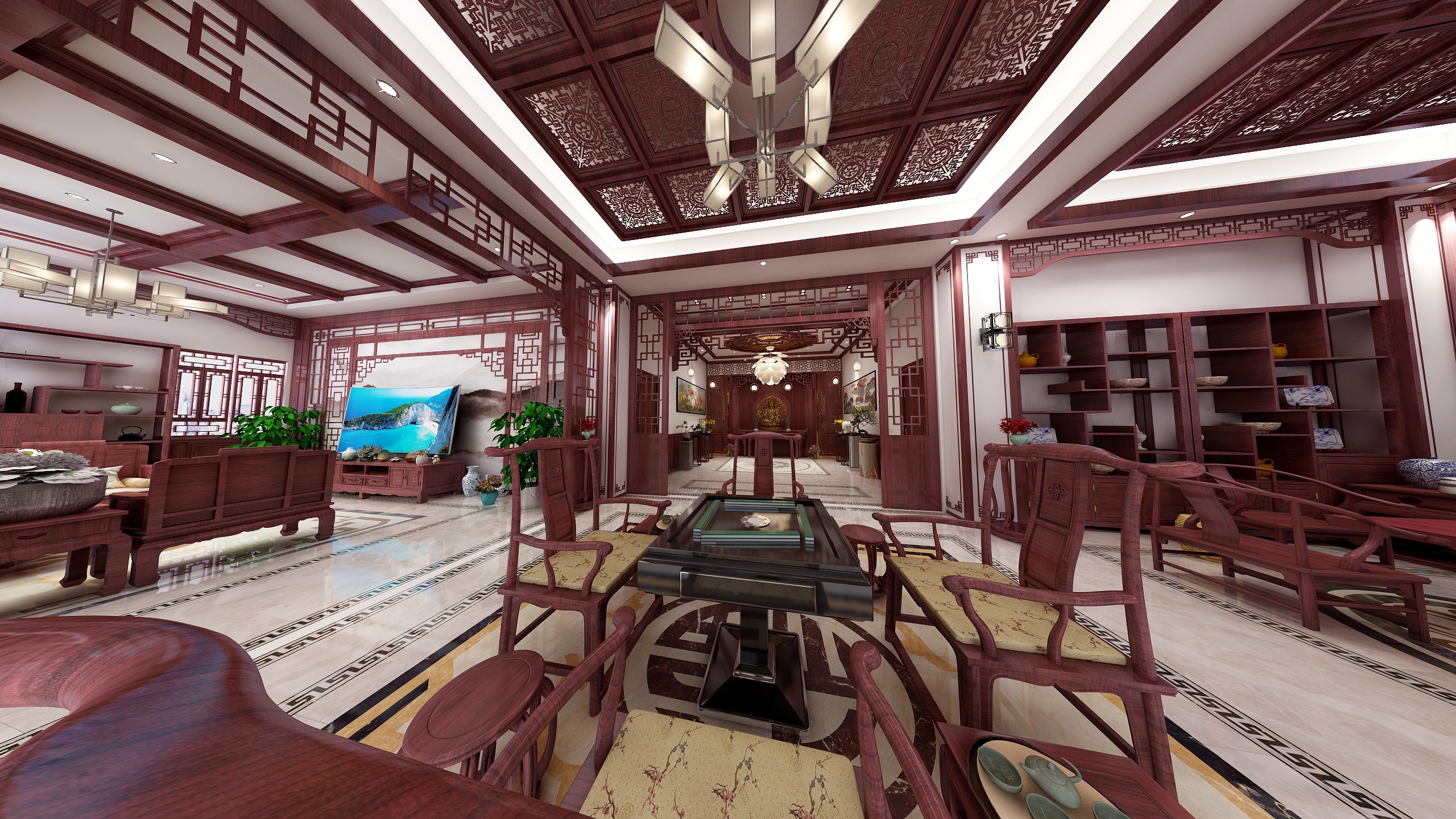 郑美琰VR全景全能别墅设计大师-泉州安溪红木整装VR全景图1803039728-装修设计方案