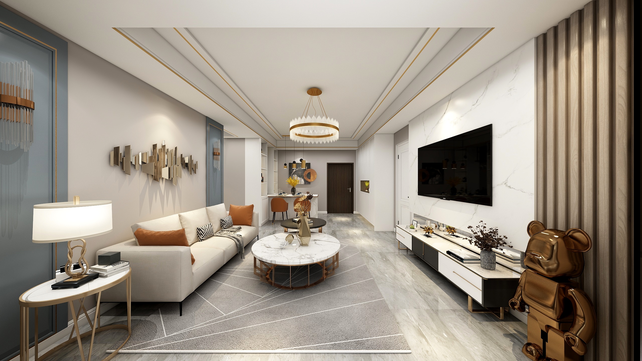 静静--渤海明珠效果图-终-装修设计方案