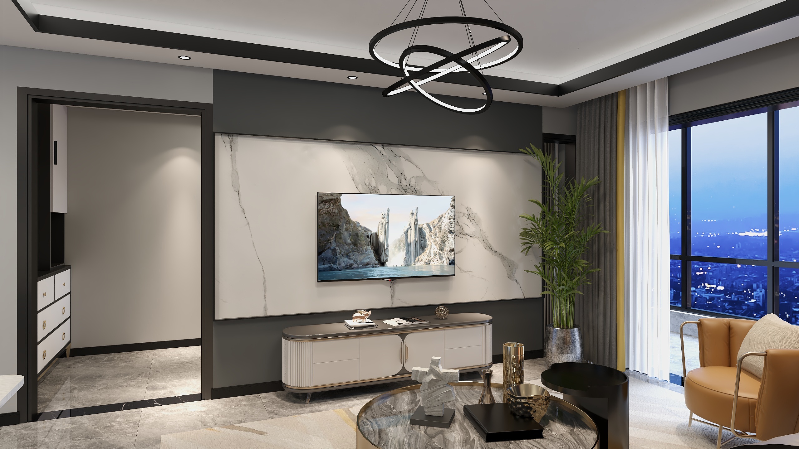 小小小小桔子呀-时光澜庭-装修设计方案